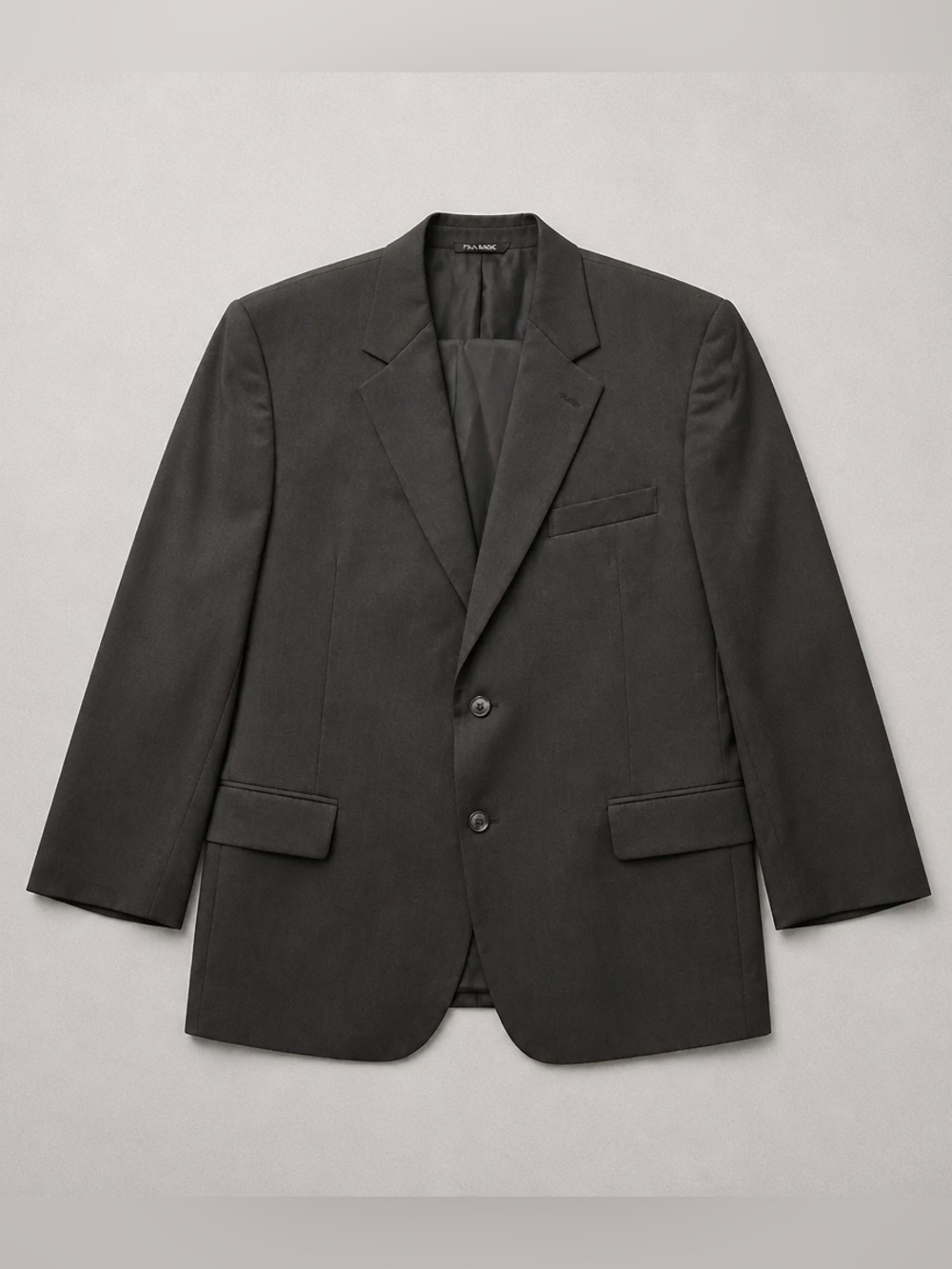 Jos. A. Bank Charcoal Two-Button Men's Suit Jacket